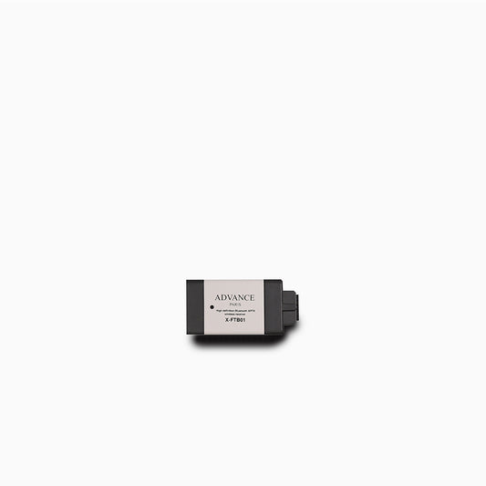 The Advance Paris X-FTB01 Bluetooth Receiver is a versatile audio accessory that brings wireless connectivity to your existing audio equipment. Front Image