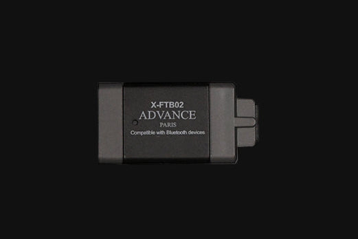 The Advance Paris X-FTB02 Bluetooth Receiver is a versatile audio accessory that brings wireless connectivity to your existing audio equipment. Front Image