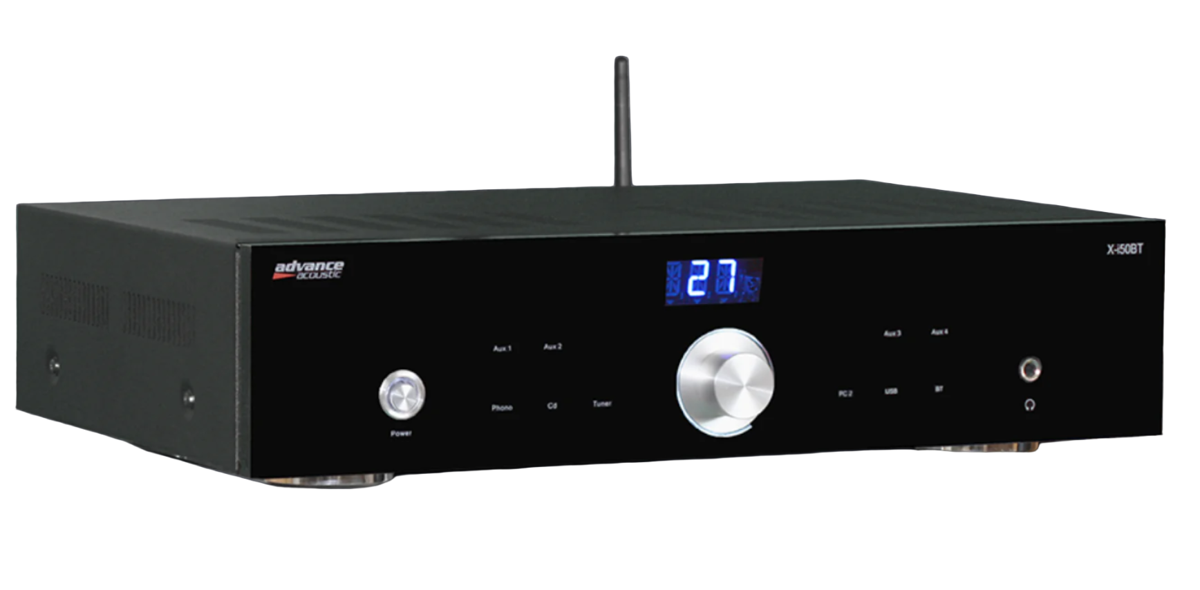 Advance Paris X-i50 BT Stereo Integrated Amplifier, on angle