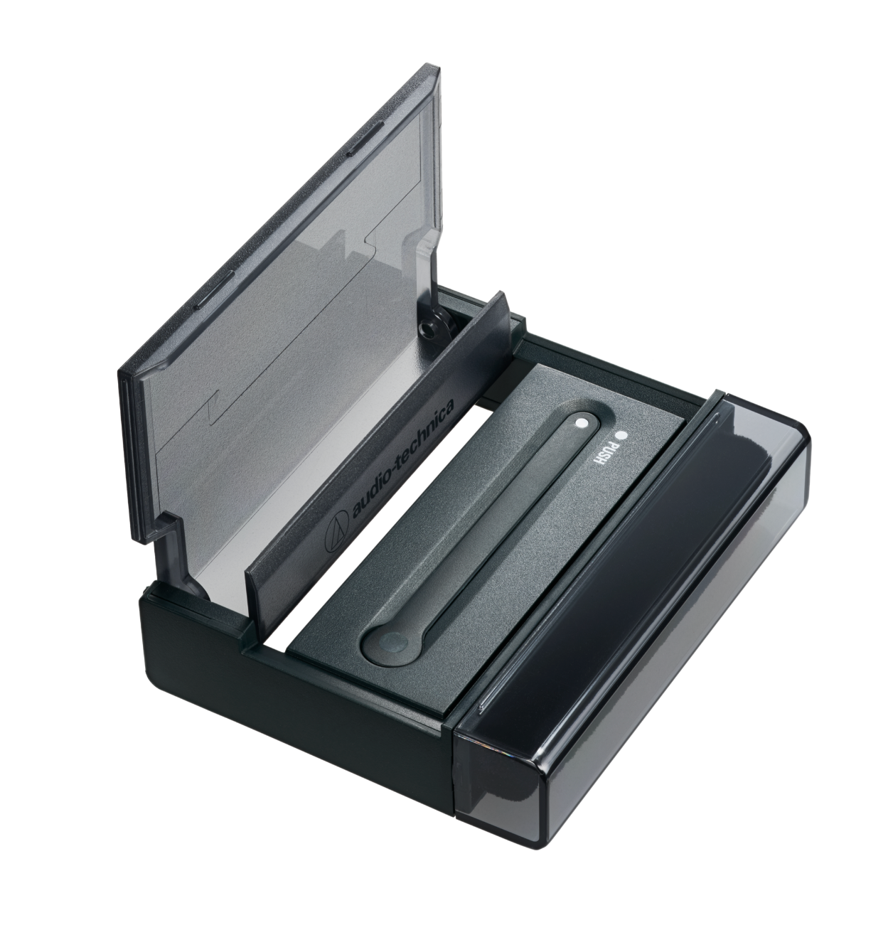 Audio Technica AT6028 Anti-Static Record Cleaning Tool, open case