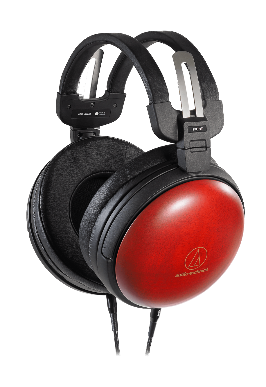 Audio Technica ATH-AWAS Closed-Back Dynamic Wooden Headphones