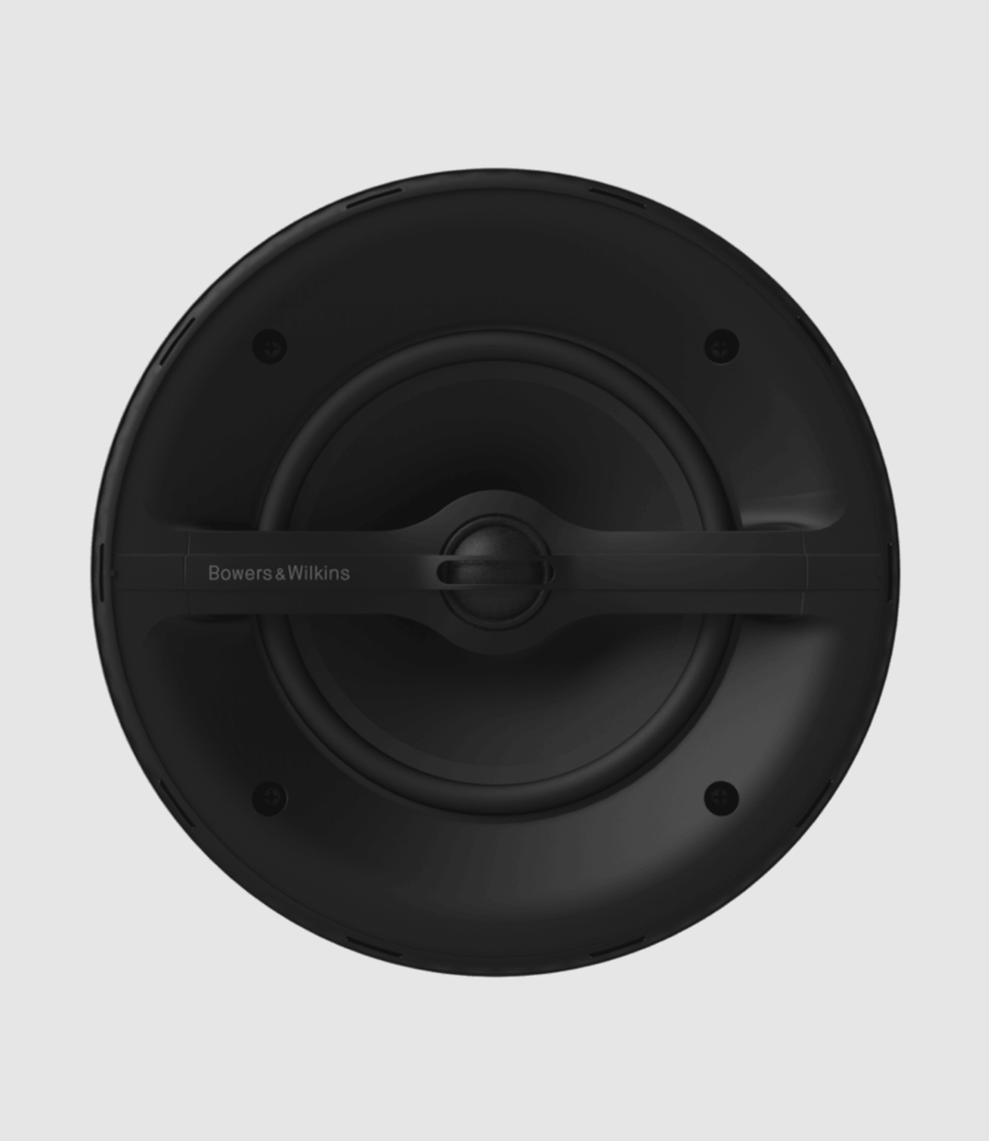 B&W Marine 6 Outdoor In-Ceiling Speakers in black