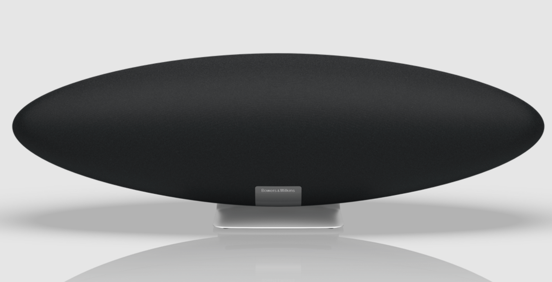 Bowers & Wilkins Zeppelin Pro Edition Wireless Speaker, in space grey. Front