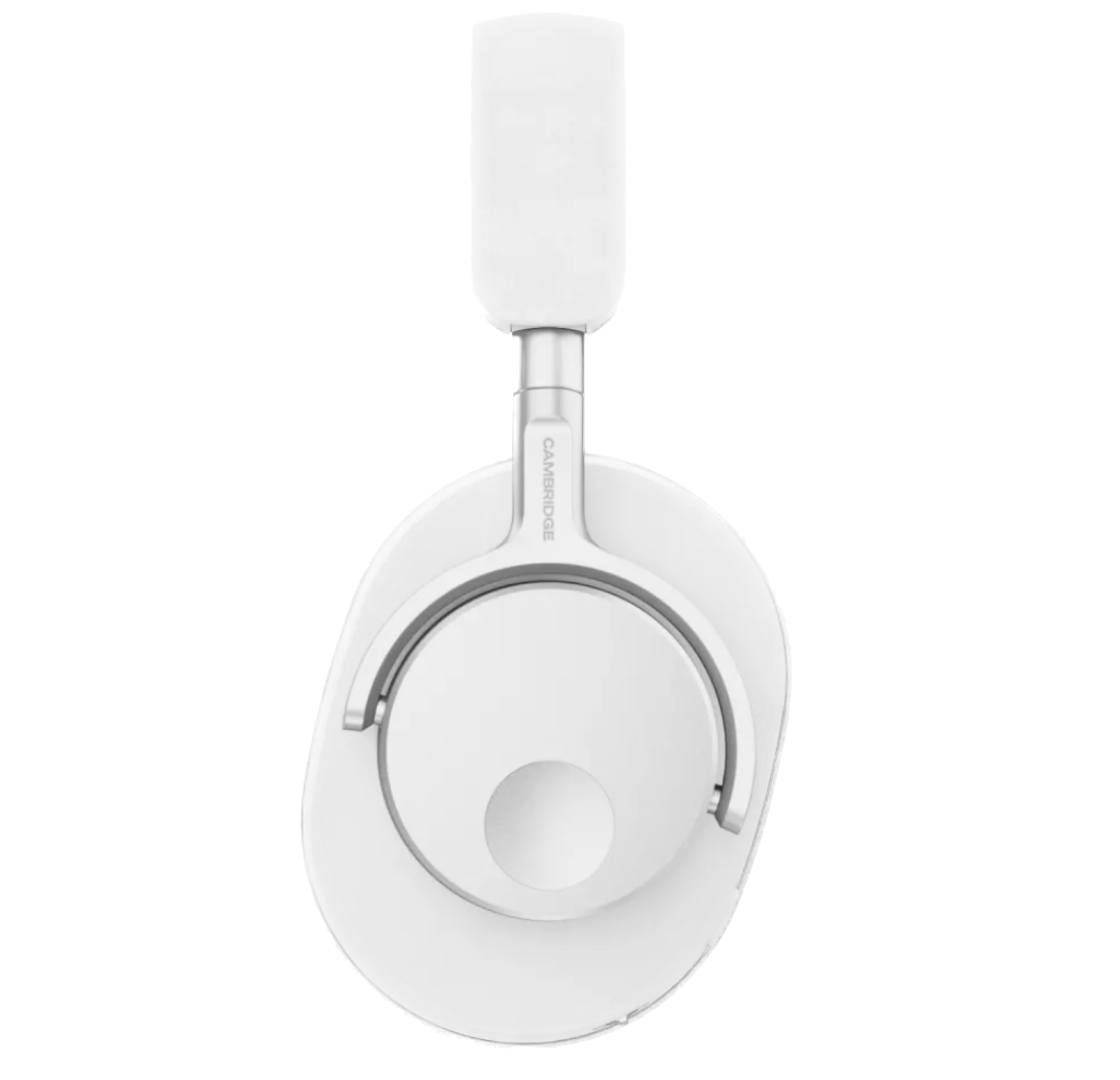 Cambridge Audio Melomania P100 SE Over Ear Headphones in White, profile