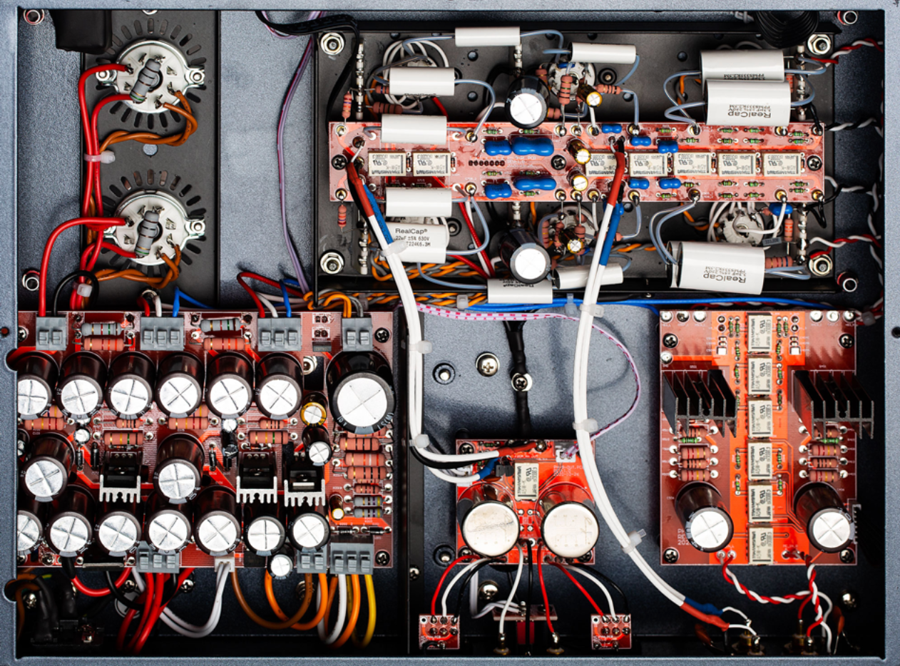 Cayin Valve Amplifiers Cayin CS-6PH Tube Phono Pre-Amplifier internal circuitry