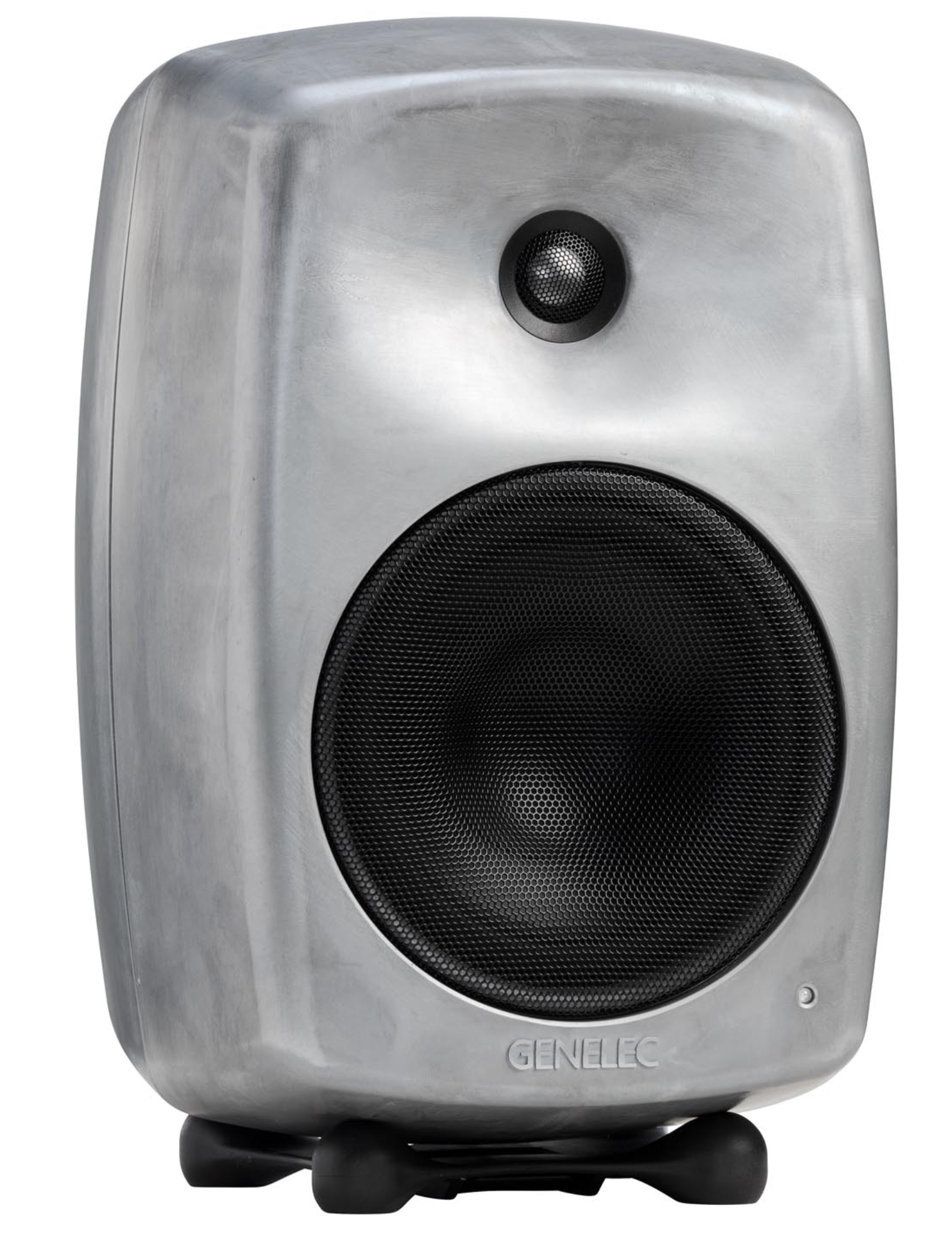 Genelec 8340A SAM Active Studio Monitor in Raw - angled image