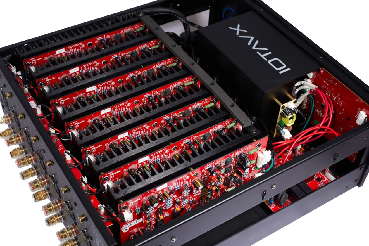 IOTA VX AVXP1 7-Channel Power Amplifier, a peak inside