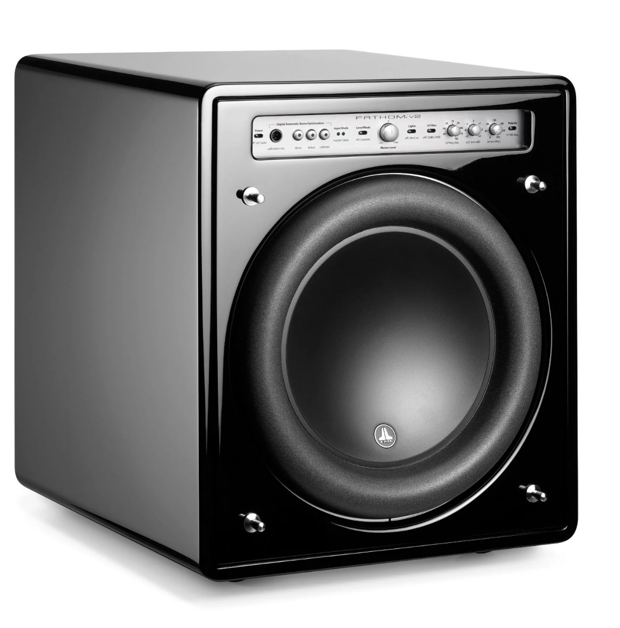 JL Audio Fathom f112v2 12" Subwoofer, angled view