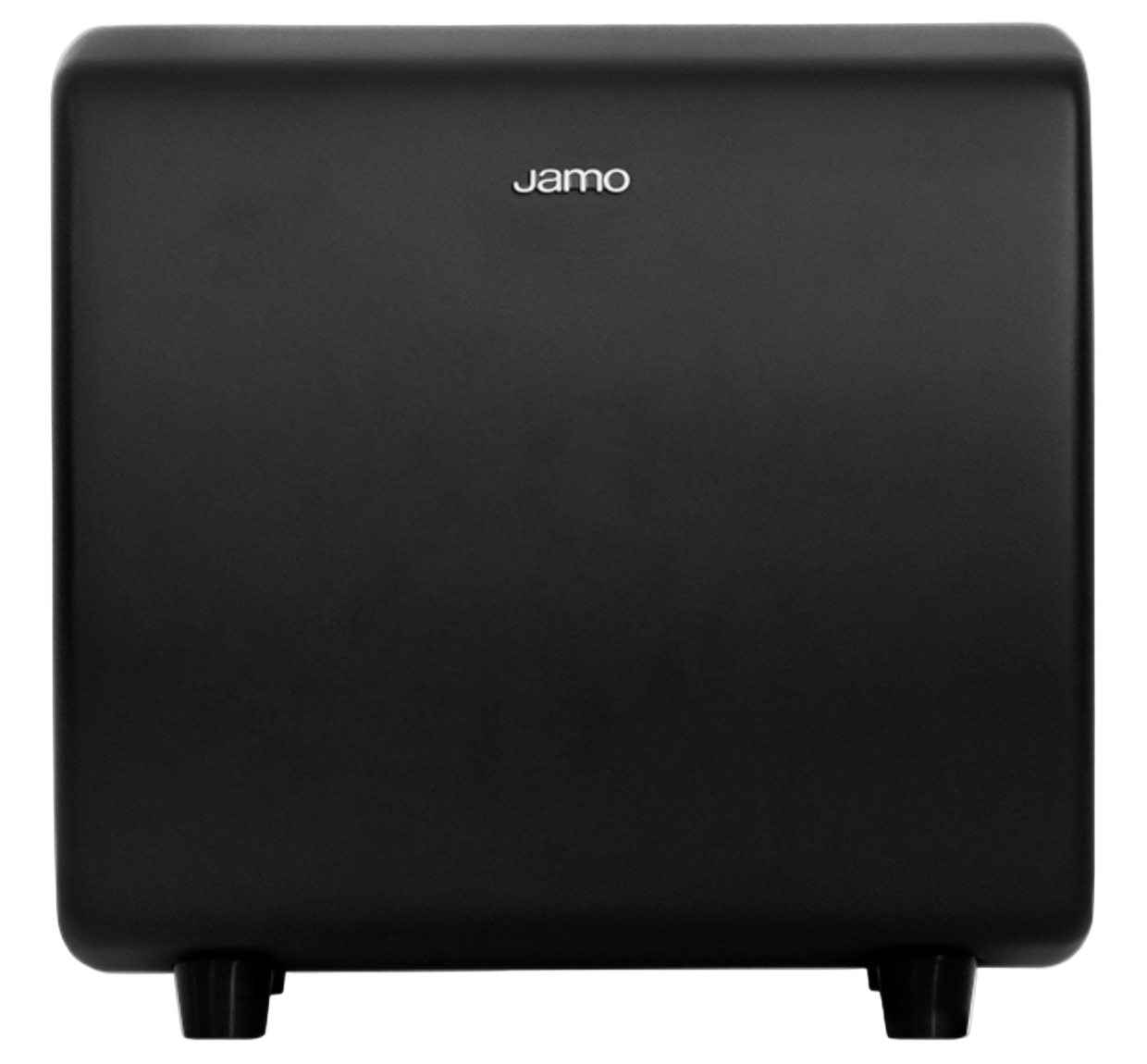 Jamo Cube Compact Powered Subwoofer, Black front