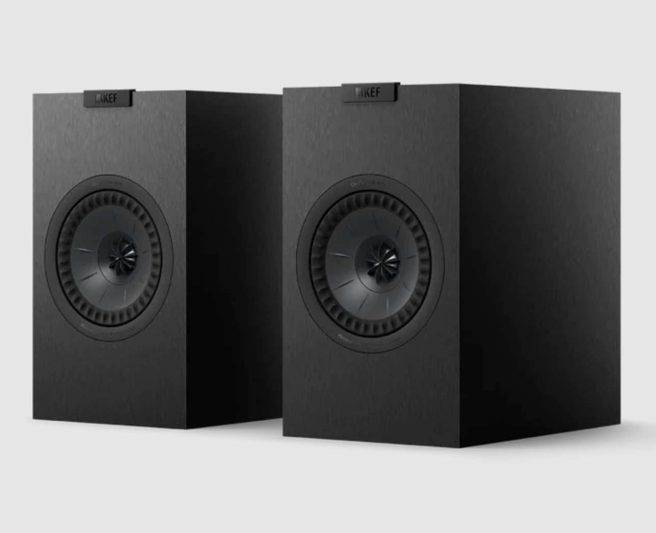 KEF Q1 Meta Compact 2-way Bookshelf Speakers in Satin Black