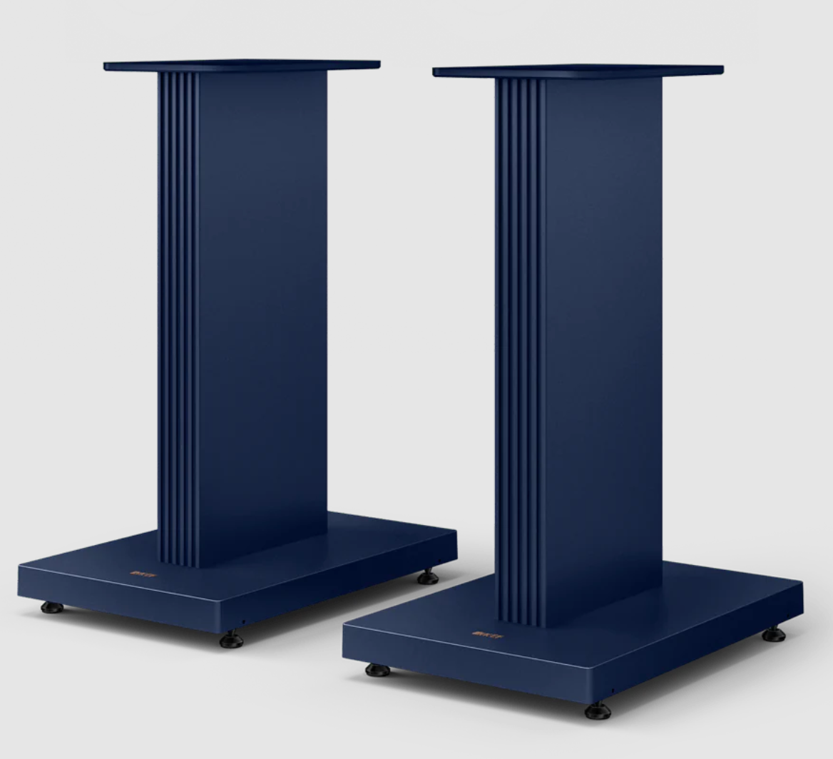 KEF S3 Speaker Stands in Indigo Matt