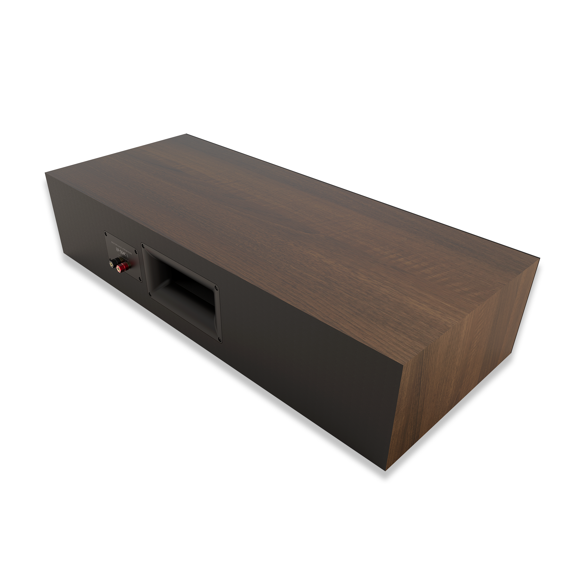 Klipsch RP 504C ii Walnut Centre Speaker, rear image