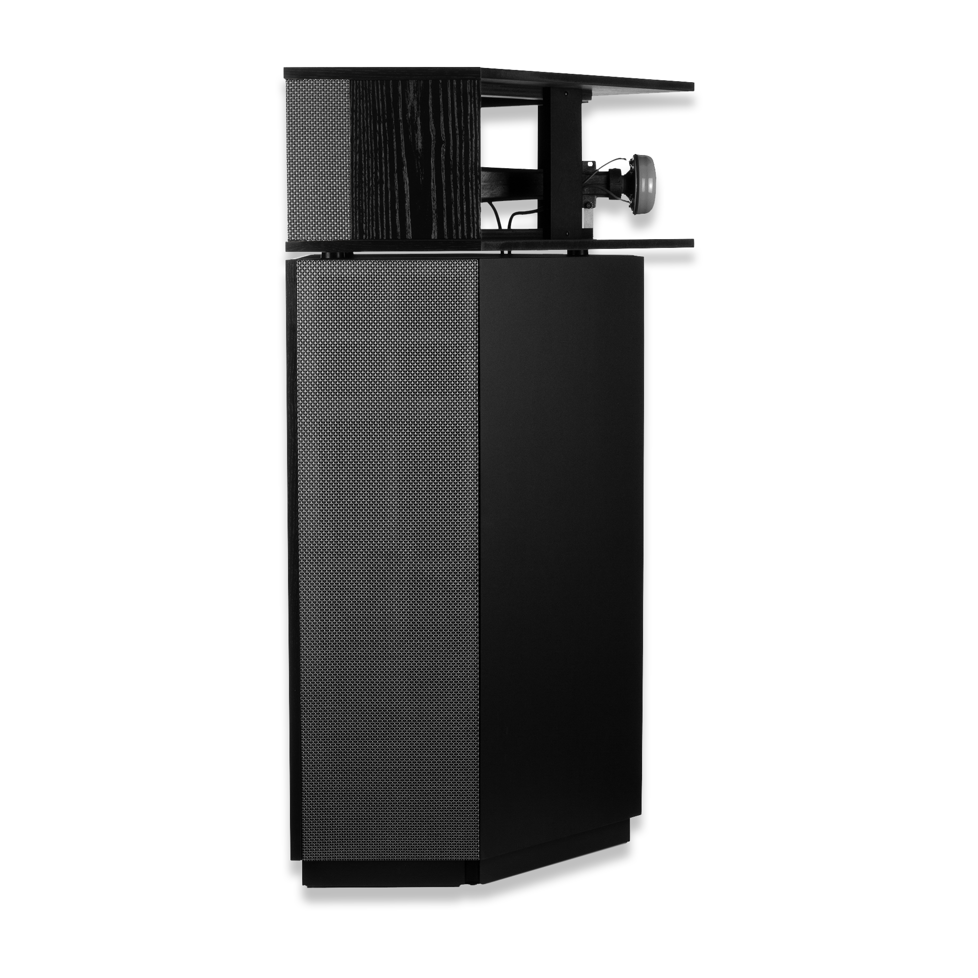 Klipsch Khorn AK6 Speakers in Satin Black. Internal image