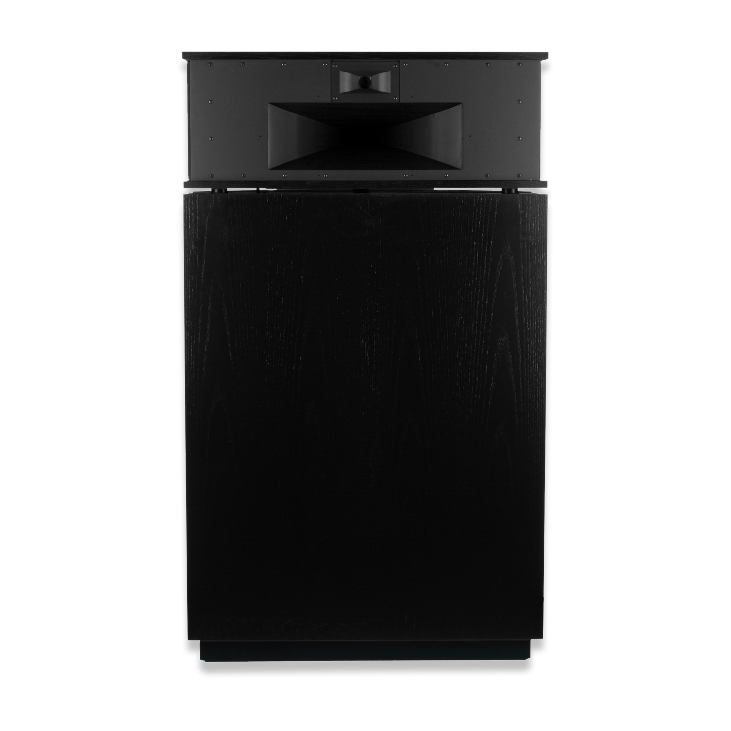 Klipsch Khorn AK6 Speakers in Satin Black. Rear image