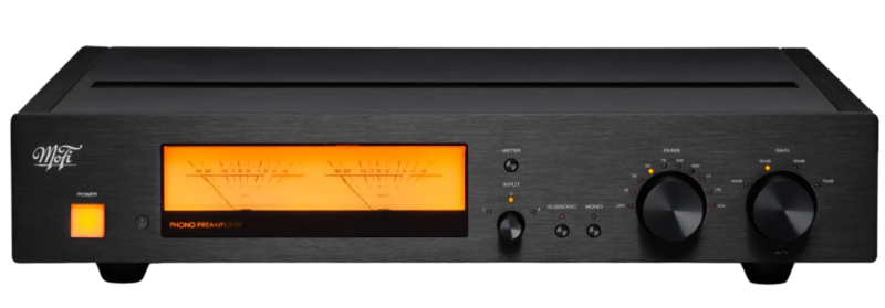 Mobile Fidelity (MoFi Electronics) MasterPhono Phono Stage. Black front image