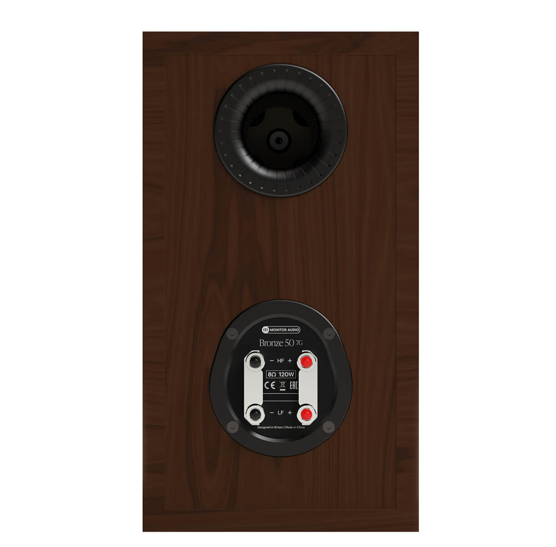 Monitor Audio Bronze 50 7G Bookshelf Speaker in Walnut