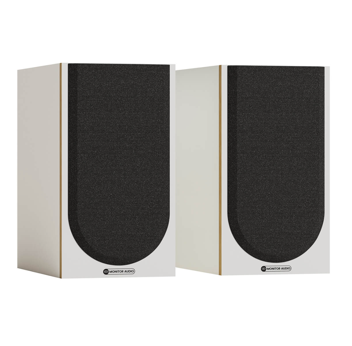 Monitor Audio Bronze 50 7G Bookshelf Speakers in White with Grille