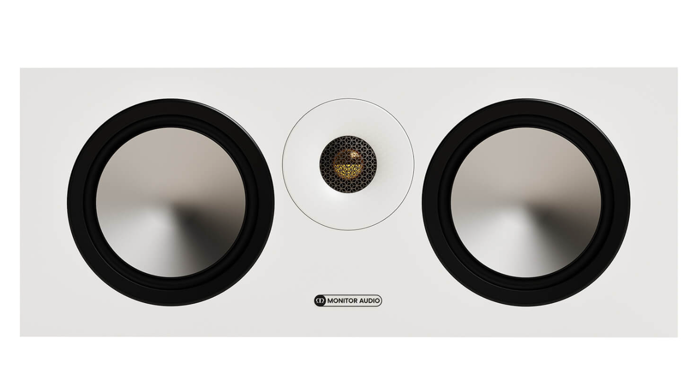 Monitor Audio Bronze Centre 7G Centre Speaker in white, front
