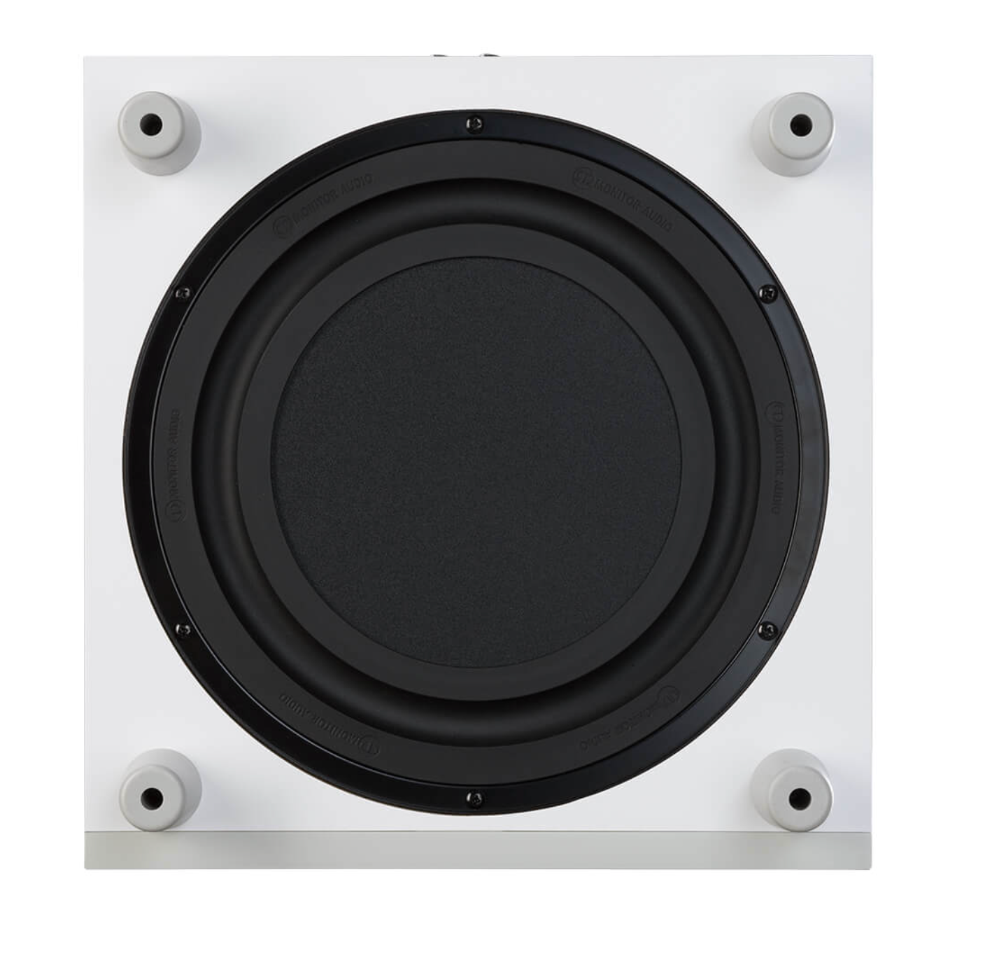 Monitor Audio Bronze W10 (6G) 10" Subwoofer in White, bottom