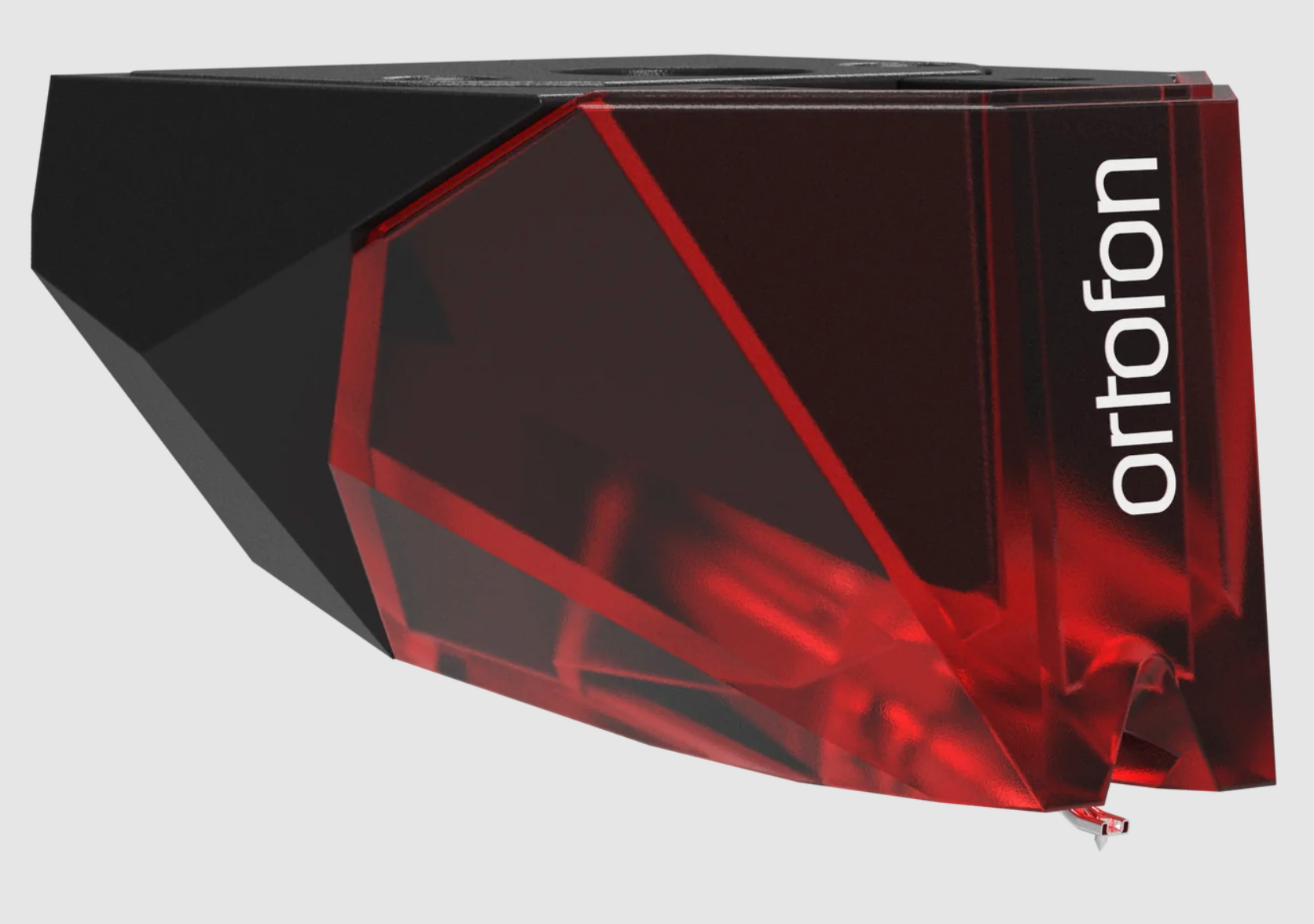 Ortofon 2MR red. Image of left side