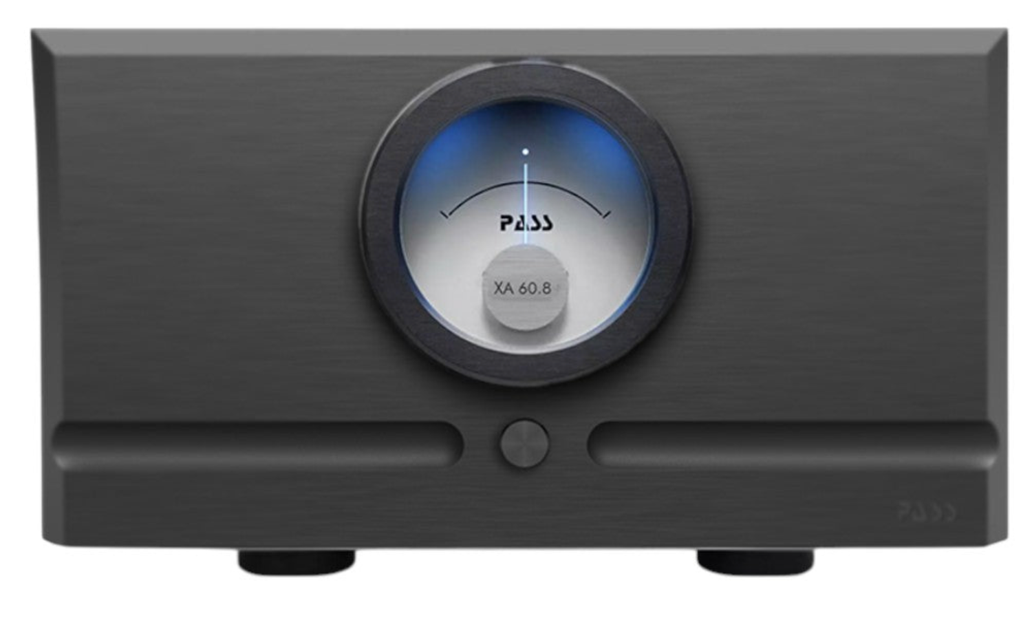 Pass Labs XA60.8 Monoblock Amplifier (Pair) in black, front