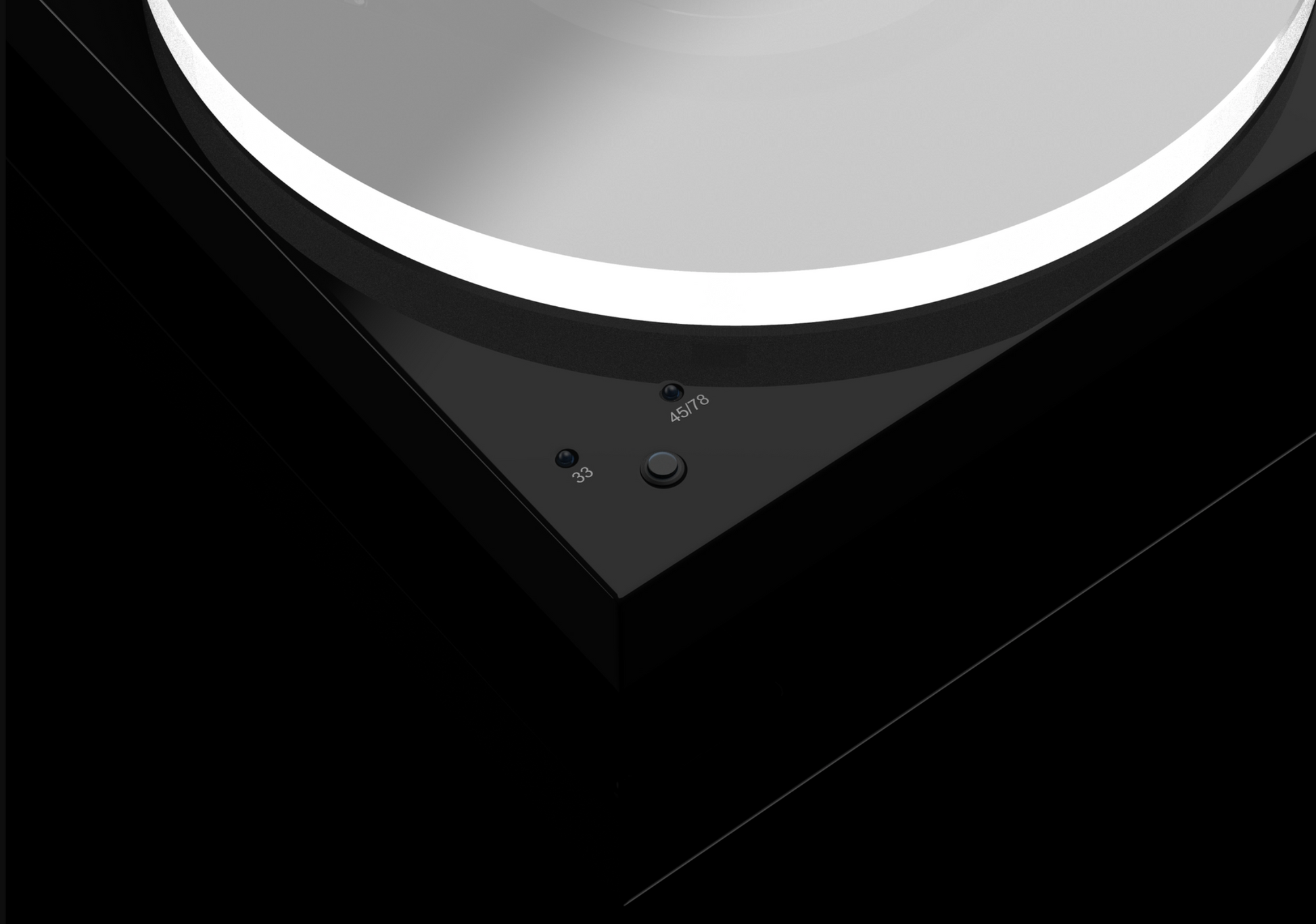 Pro-Ject X1 B Turntable with Pick It PRO Balanced Pre-Fitted image shows controls