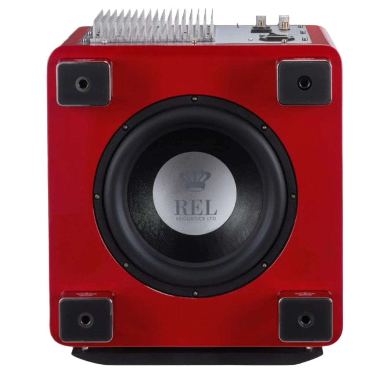 REL T/9x Subwoofer Limited Edition Italian Racing Red, bottom