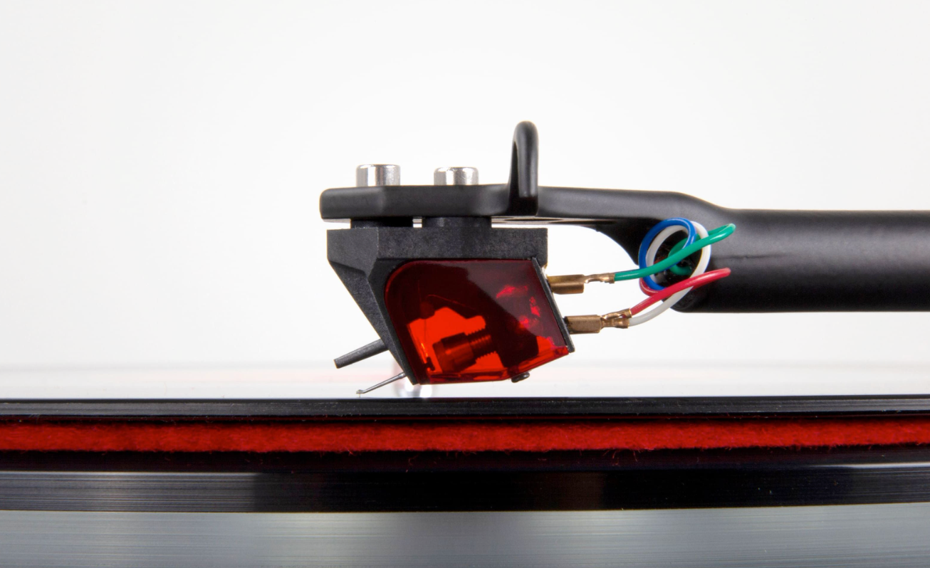 Rega Cartridges Rega Ania Pro MC Cartridge in use on viny