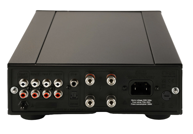 Rega Brio Mk7 Integrated Amplifier, rear