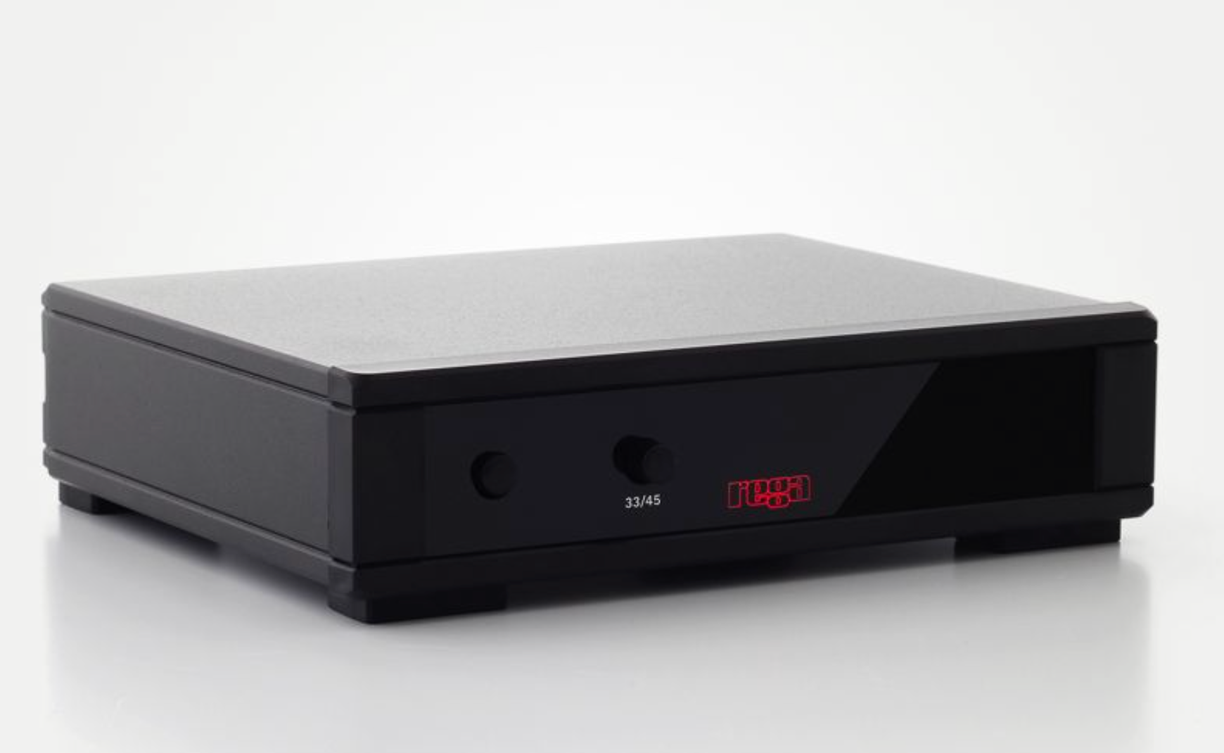 Rega Planar 3 RS Special Edition with ND5 in Brushed Aluminium Black without dustcover. NEO MK2 PSU