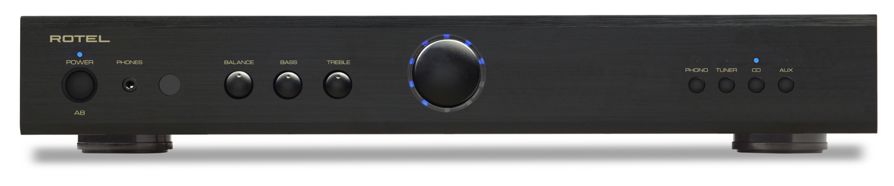 Rotel A8 Integrated Amplifier in black