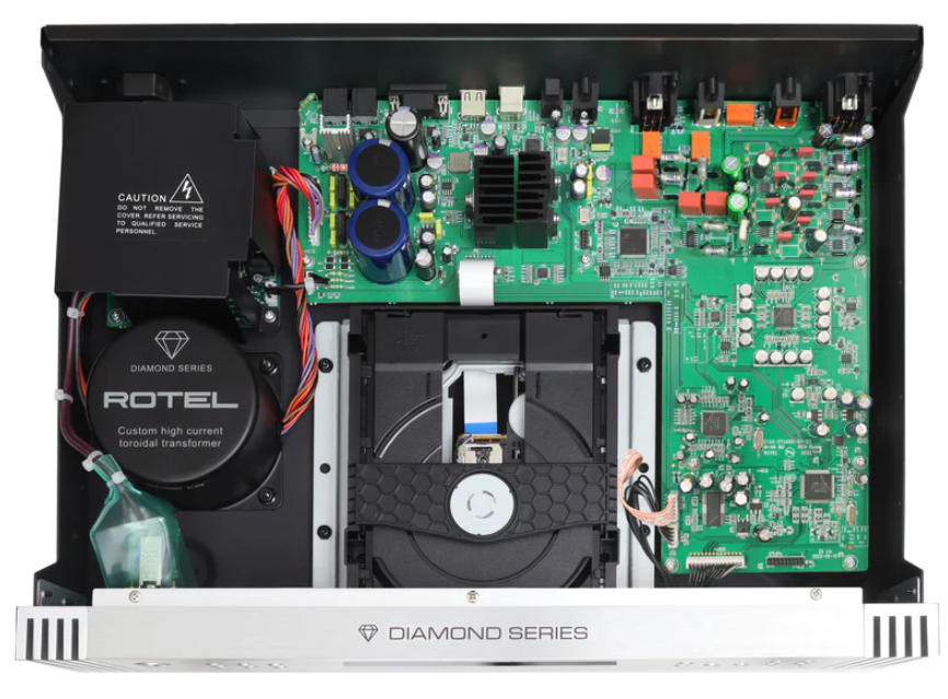 Rotel Diamond Series DT-6000 DAC Transport. Internal components Image