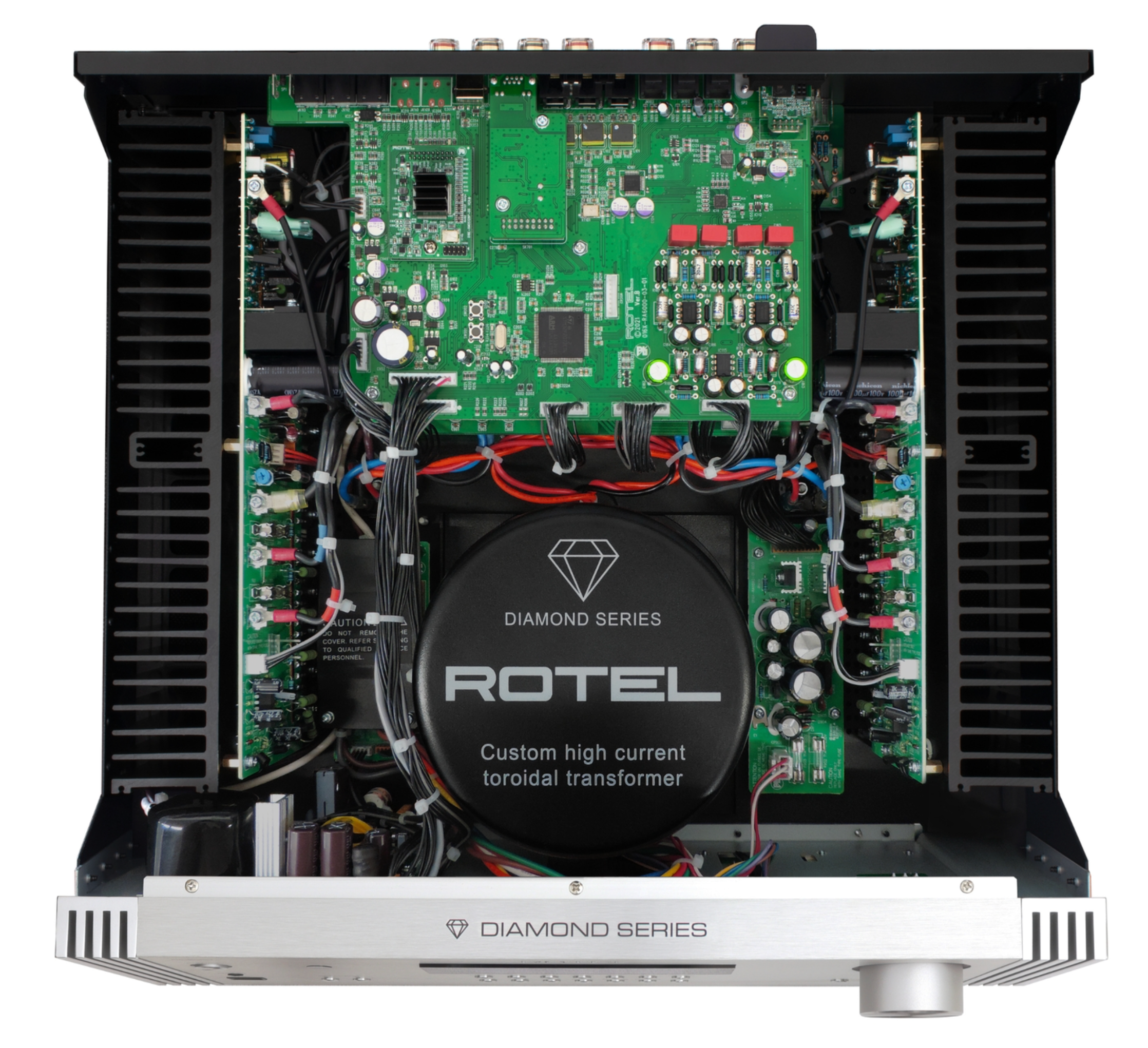 Rotel Diamond Series RA-6000 Integrated Amplifier. Internal image