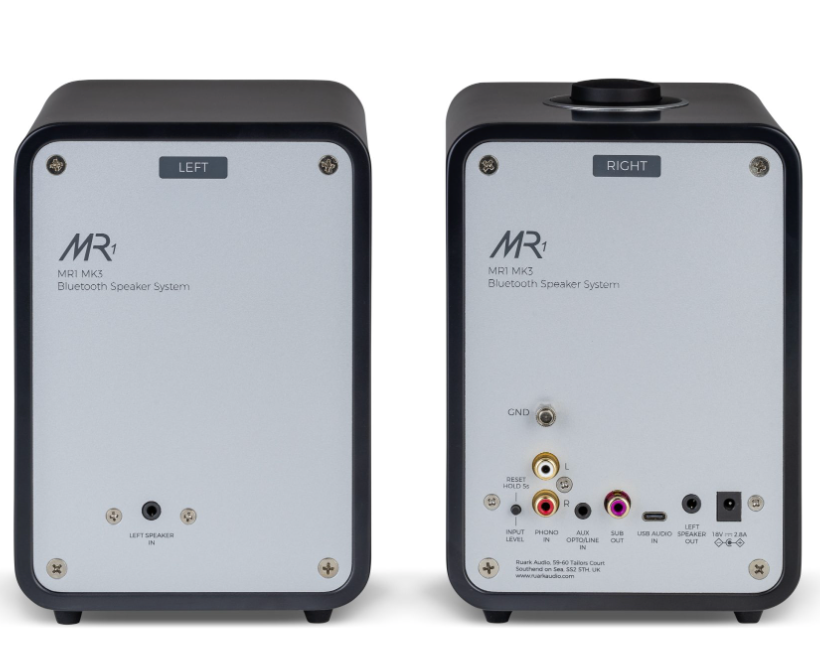 Ruark Audio MR1 Mk3 Bluetooth Speaker System, rear