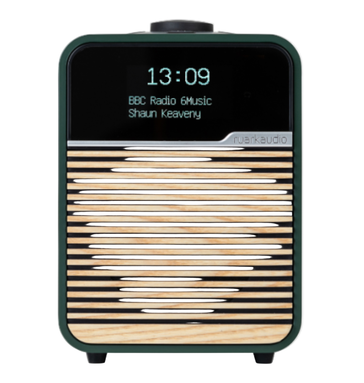 Ruark Audio R1 Mk4 Deluxe Bluetooth Radio Special Edition Pine Green, front