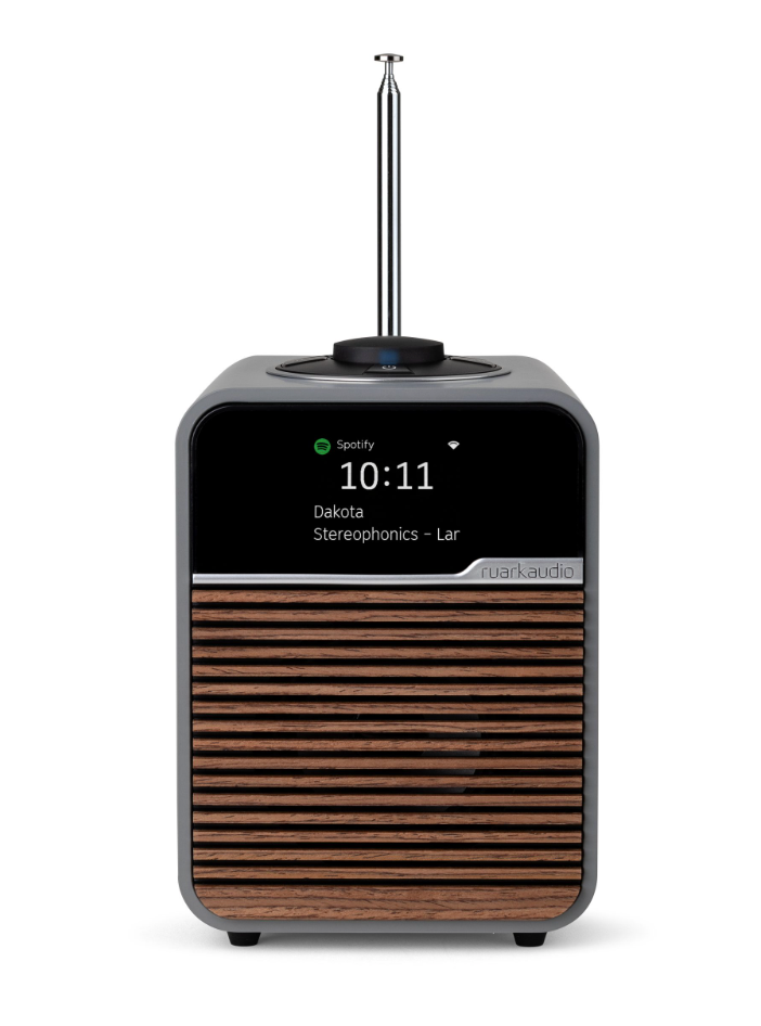 Ruark Audio R1S Smart Radio in soft Grey Front