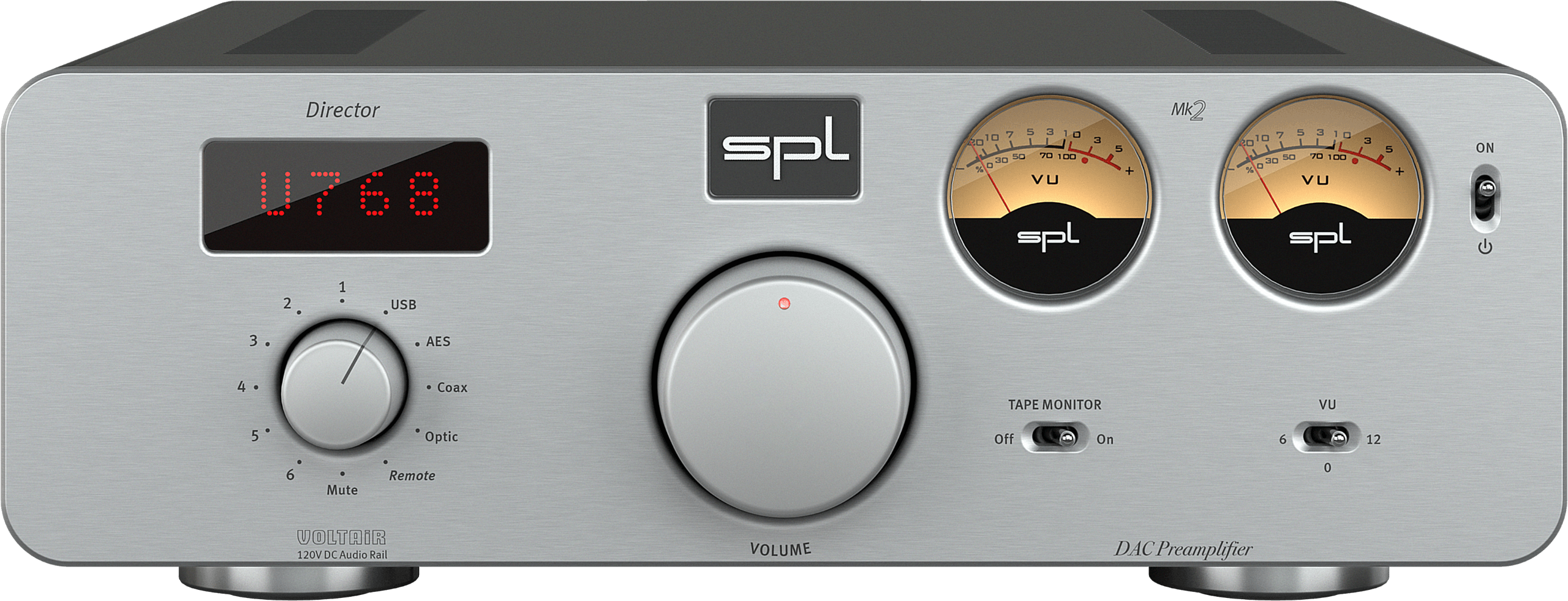 SPL Audio Director MK2 Preamplifier DAC in silver