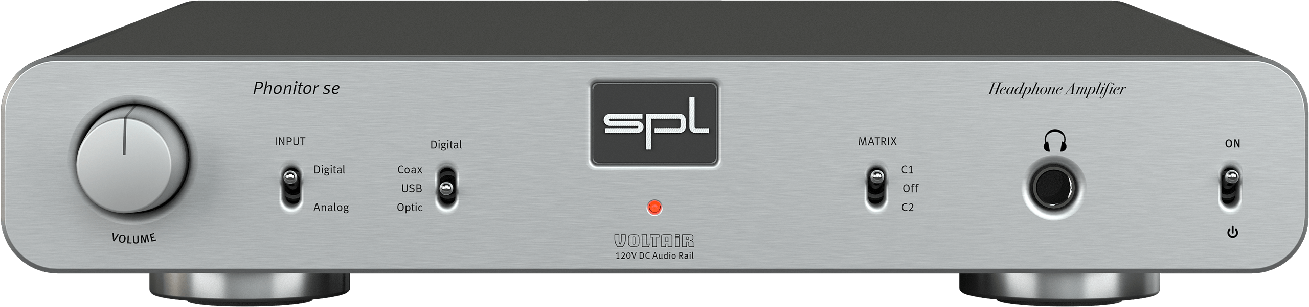 SPL Audio Phonitor se Headphone Amplifier with optional DAC 768xs in silver