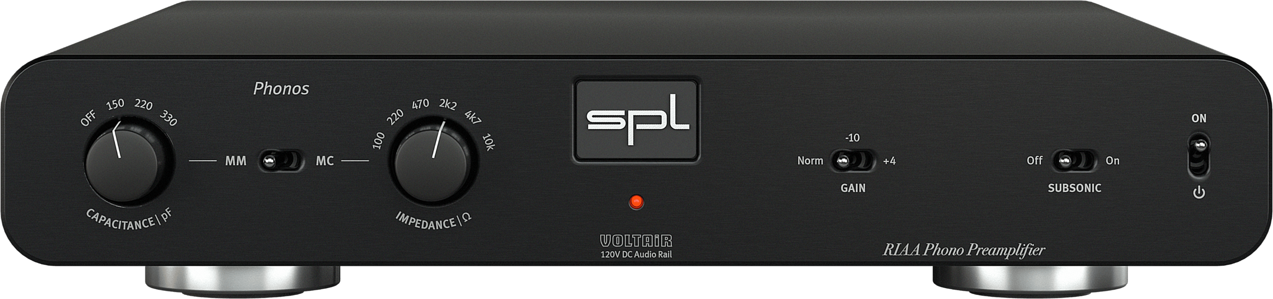SPL Audio Phonos Phono Preamplifier in black