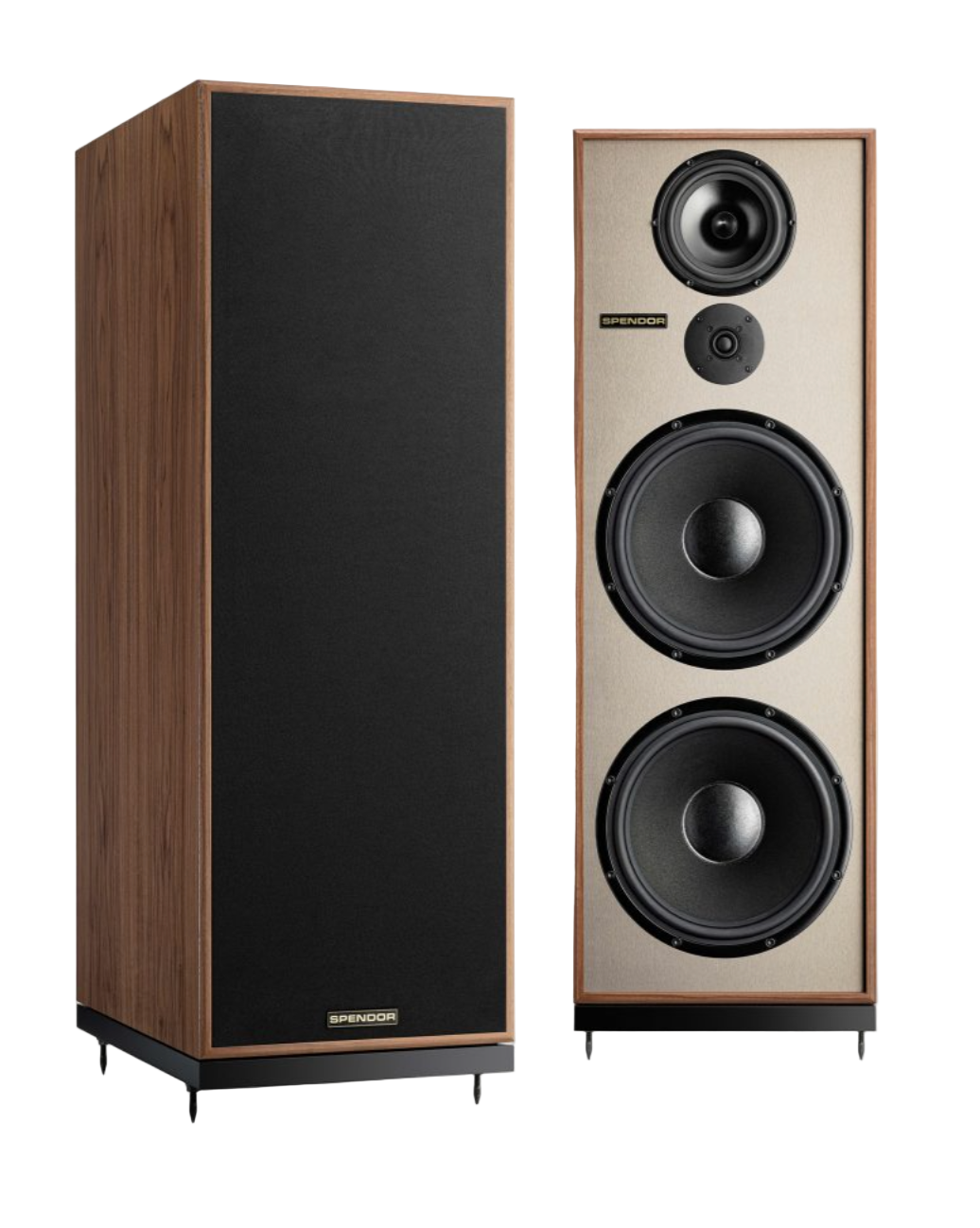 Spendor Classic 200Ti in walnut with titanium faceplate