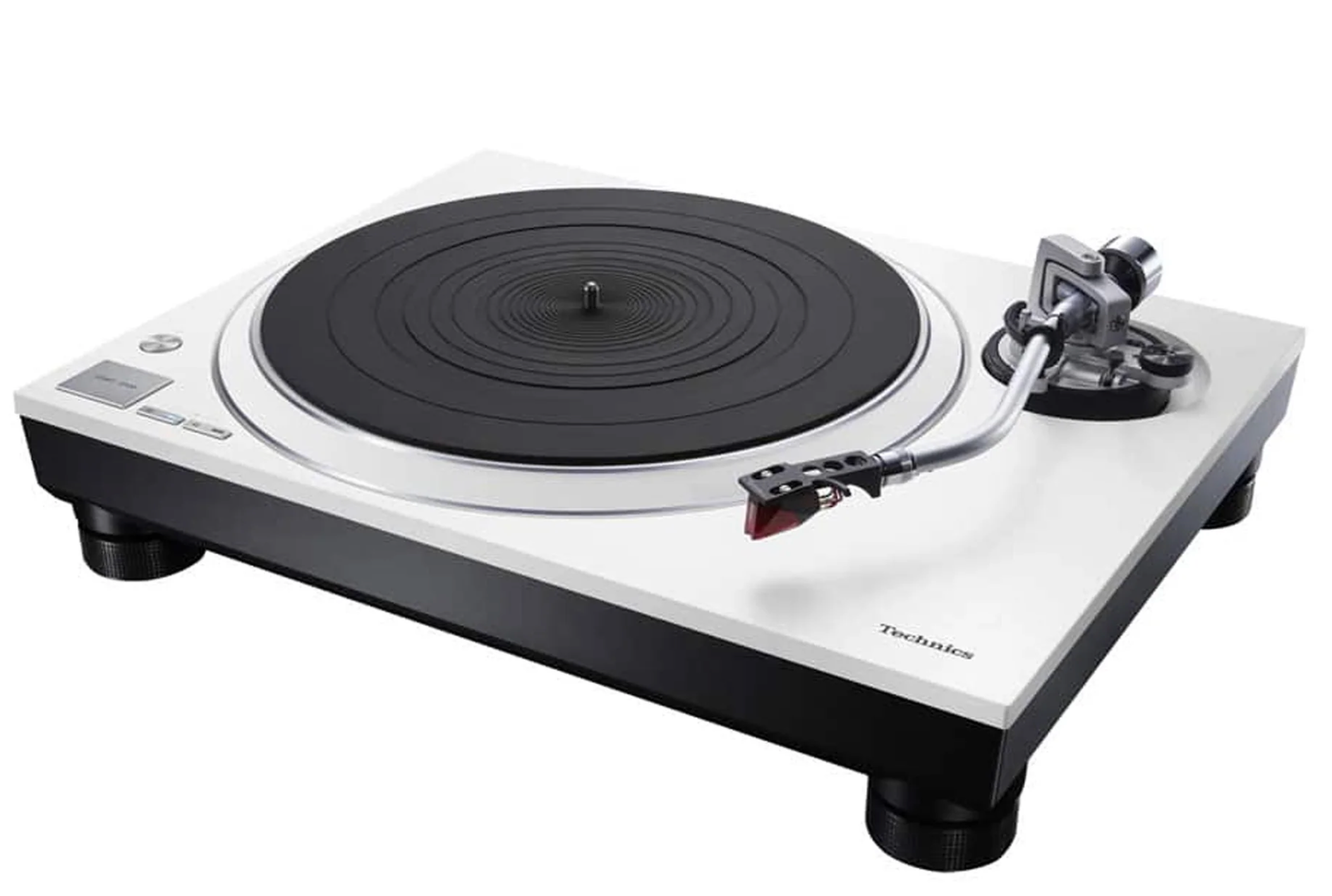 Technics Turntables Technics SL-1500CEB-S Premium Class Direct Drive Turntable White angle view