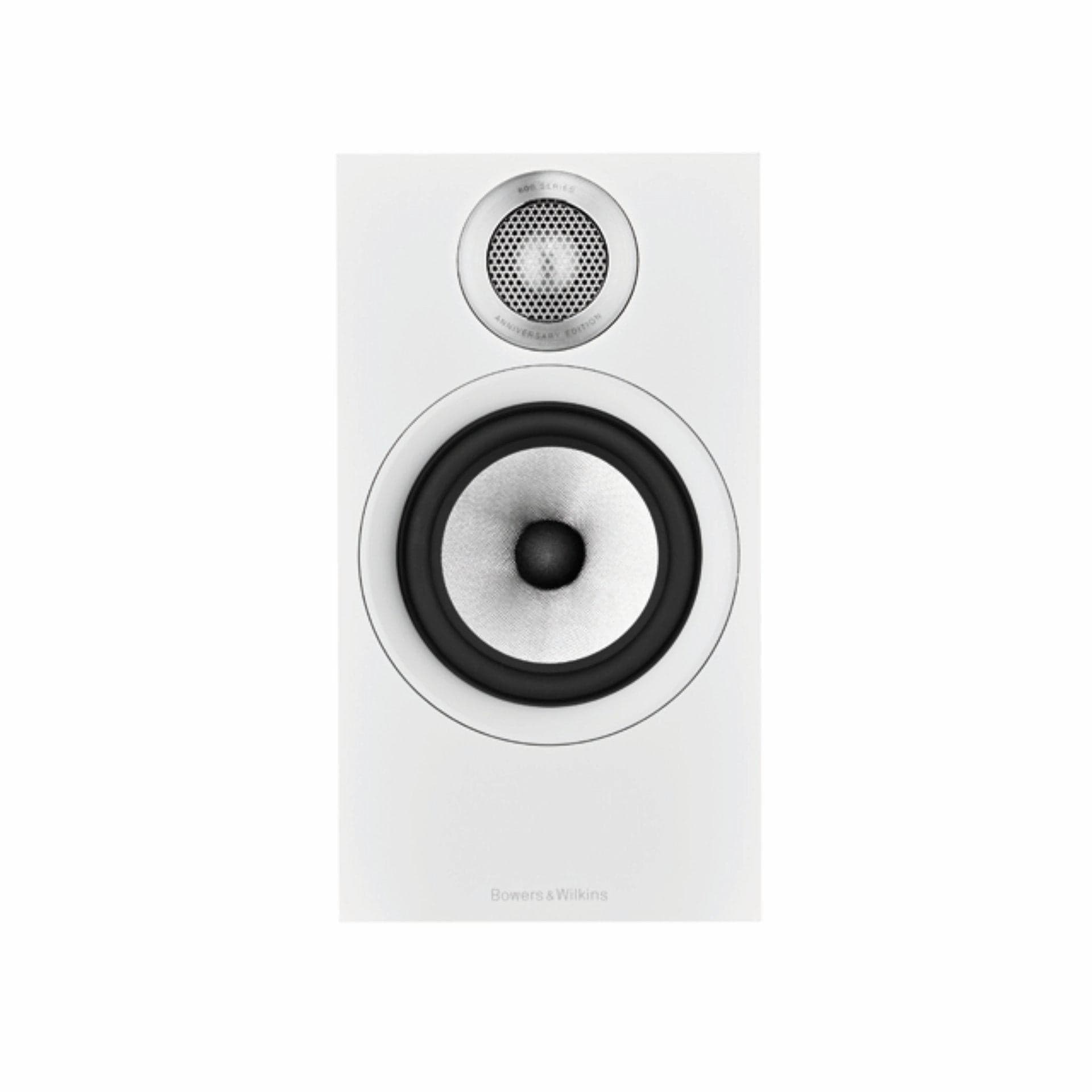 Bowers & Wilkins Bookshelf Speakers B&W 606 S3 Bookshelf Speaker - Matte White