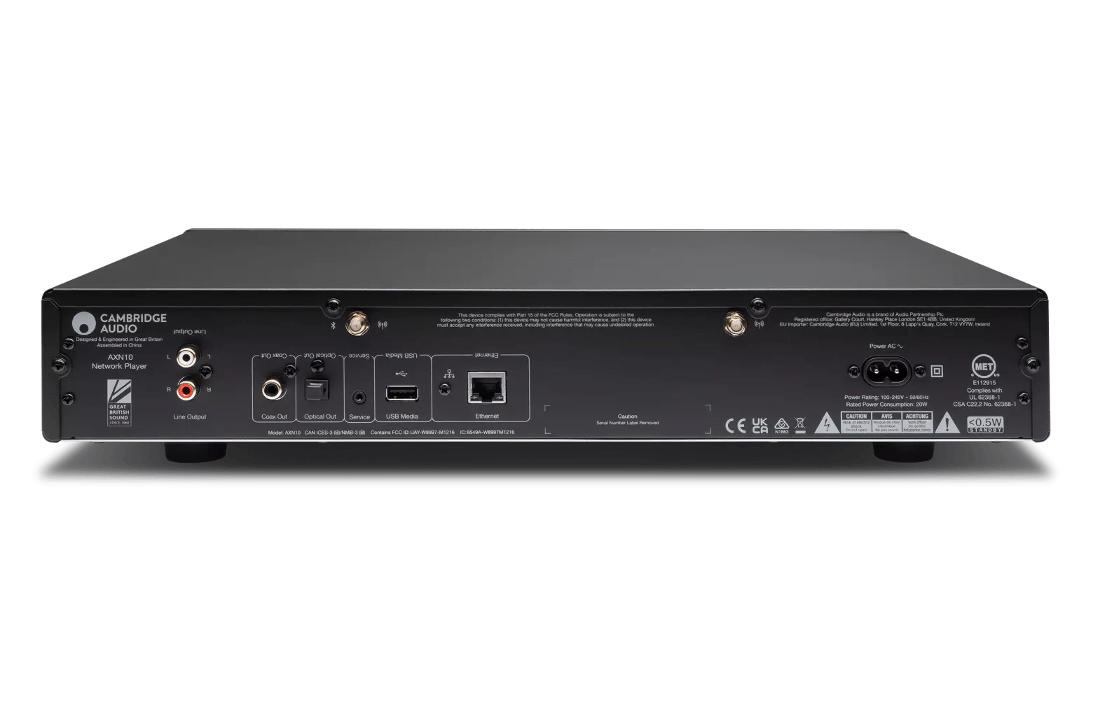 Cambridge Audio Network Streamers Cambridge Audio AXN10 HIFI Width Network Player