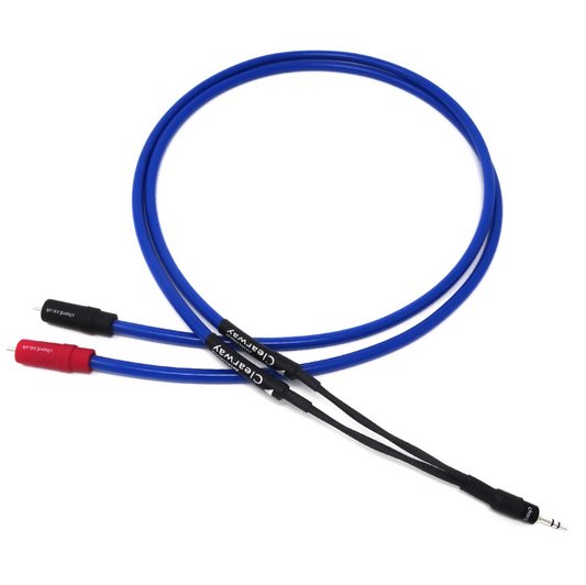 Chord Clearway 2RCA to 3.5mm Cable 1 metre image