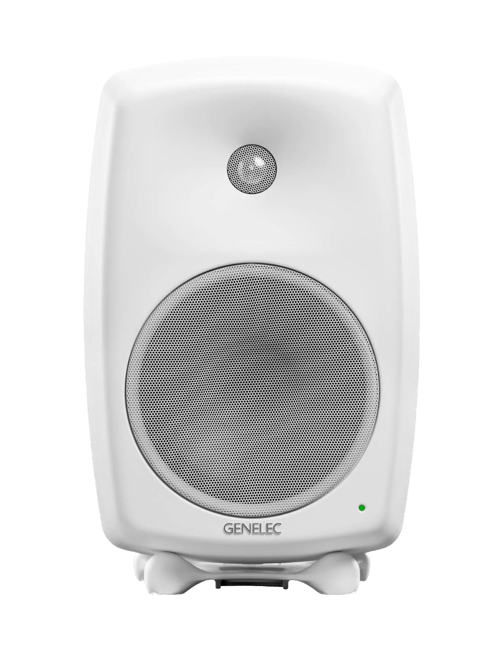 Genelec 8350A SAM Active Studio Monitors in White - front image