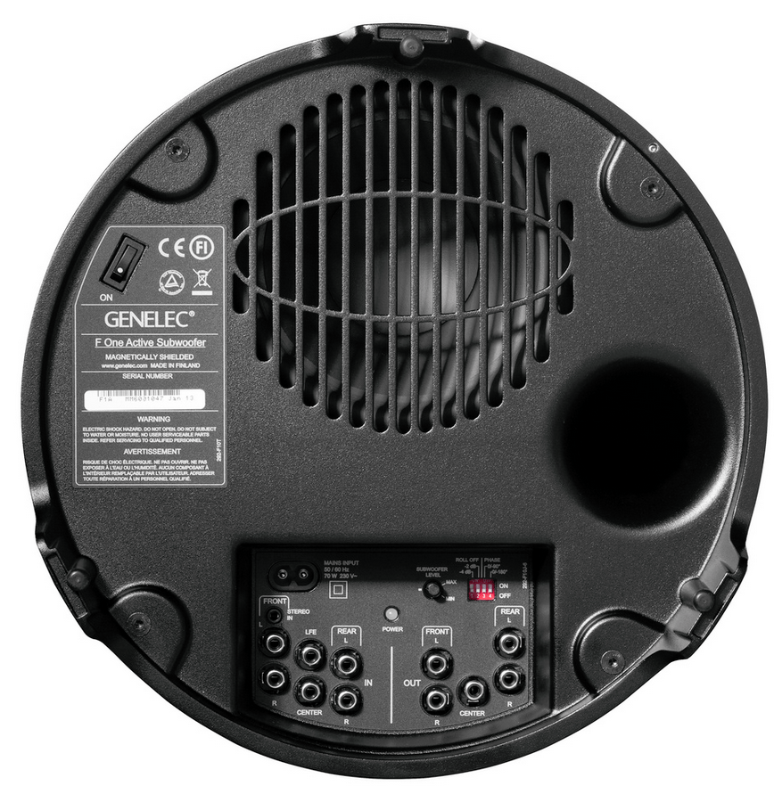 Genelec Subwoofers Genelec F One Active Subwoofer - Black