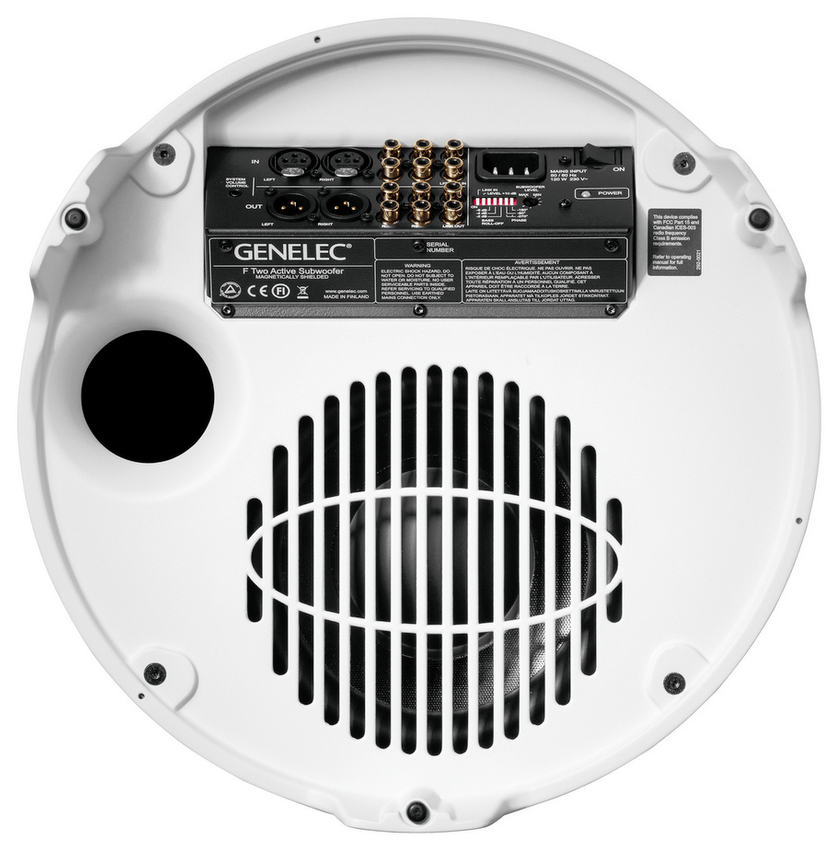 Genelec Subwoofers Genelec F Two Active Subwoofer - White