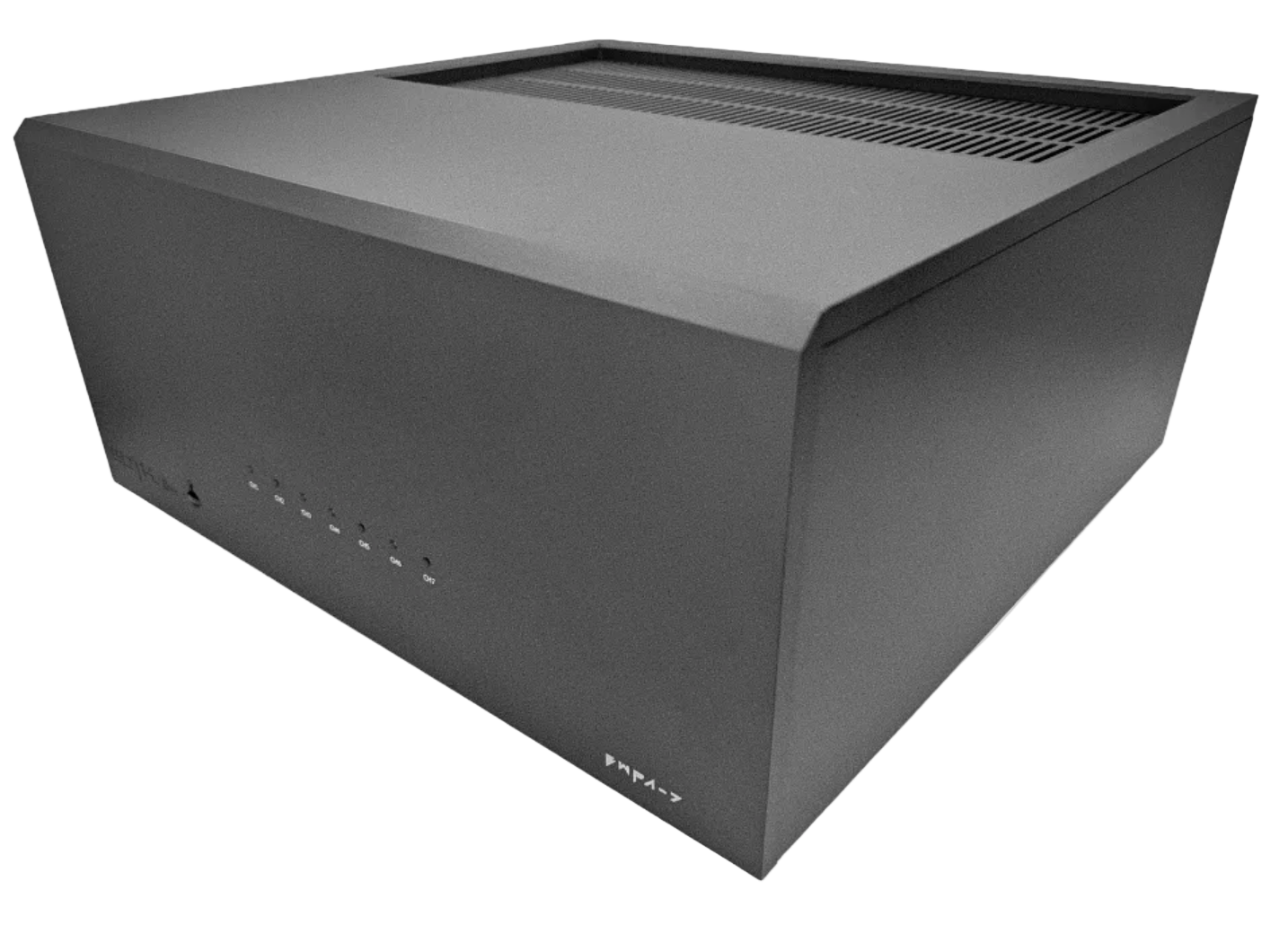 Gotham Audio BWPA-7 Power Amplifier on an angle