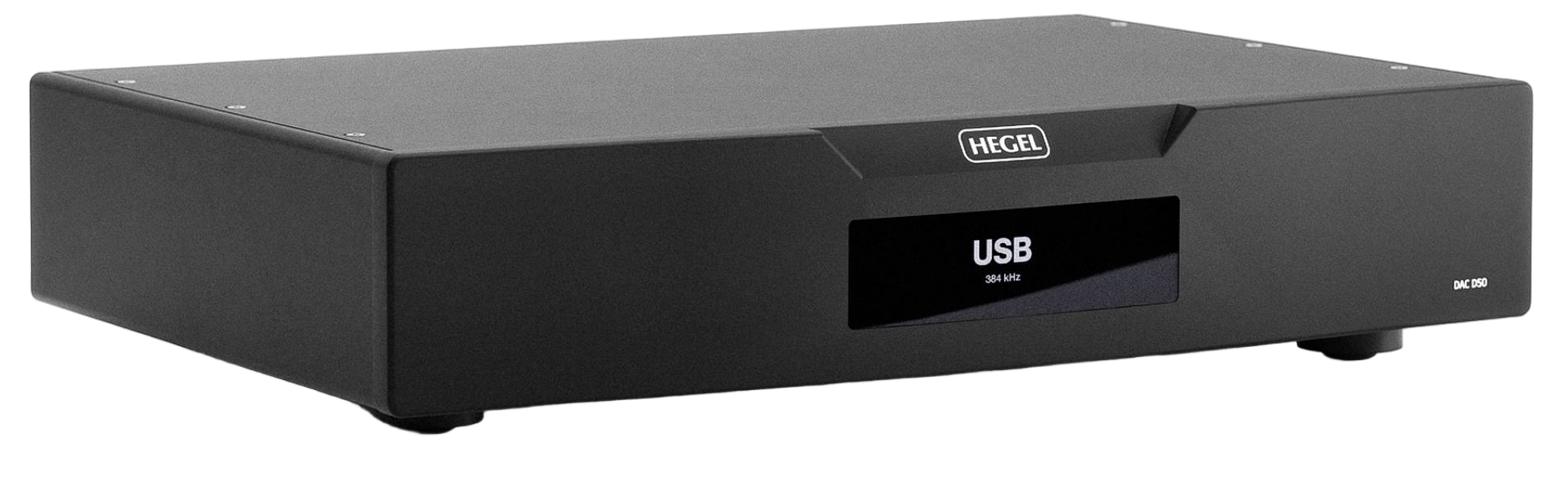 Hegel DAC D50 on an angle