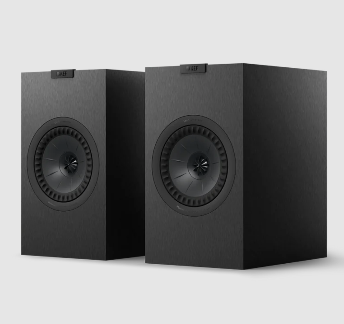 KEF Q3 Meta 2-way Bookshelf Speakers in Satin Black